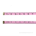 Fita métrica personalizada de PVC rosa mais barata